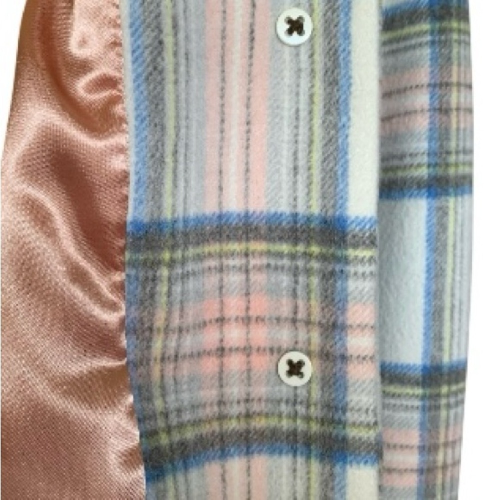 LANDSEND Women’s Tall Stand Collar Plaid Jacket - Picture 11 of 16
